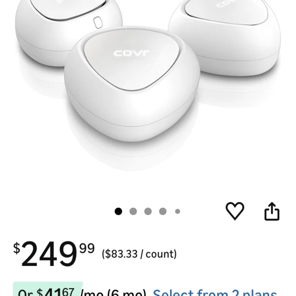 COVR White Wi-Fi Mesh System